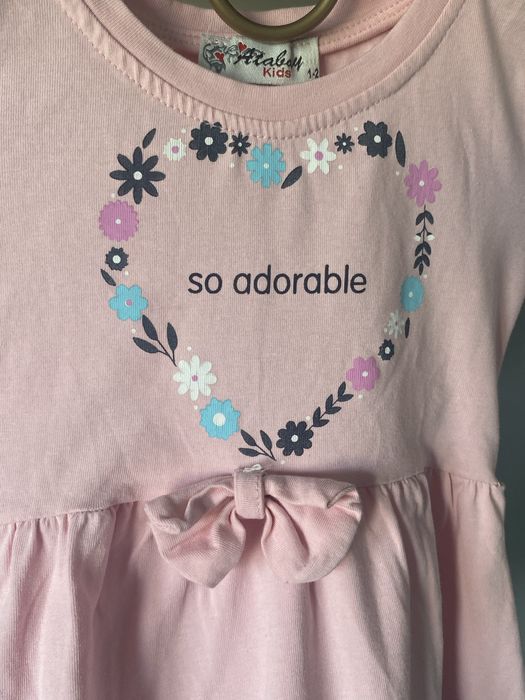 Sukienka dzianinowa 1-2 latka