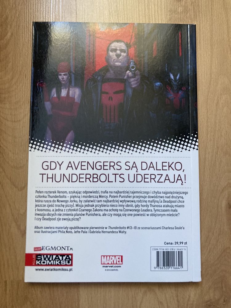 Thunderbolts nieskończoność tom 3 komiks marvel