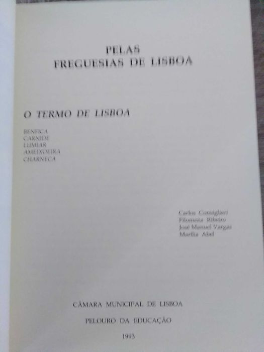 Pelas Freguesias de Lisboa - Termo de Lisboa
