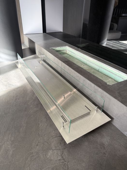 Biokominek do zabudowy infire insert 1200 inox