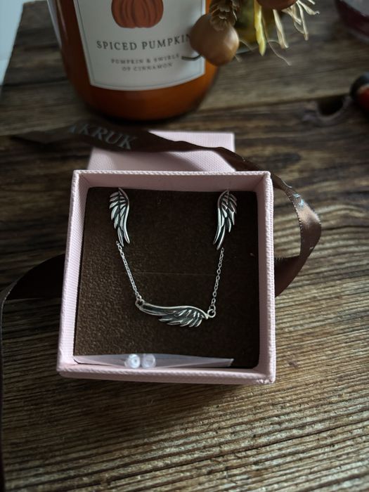 Komplet biżuterii W.KRUK Nowy metka