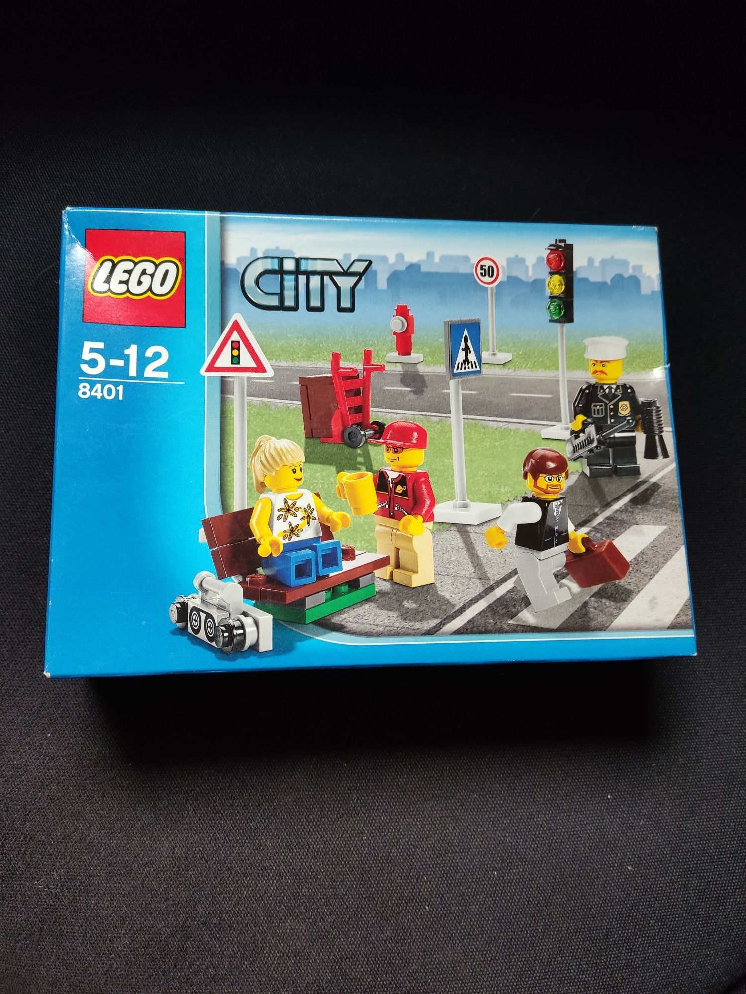 Lego City 8401 Kolekcja minifigurek z miasta