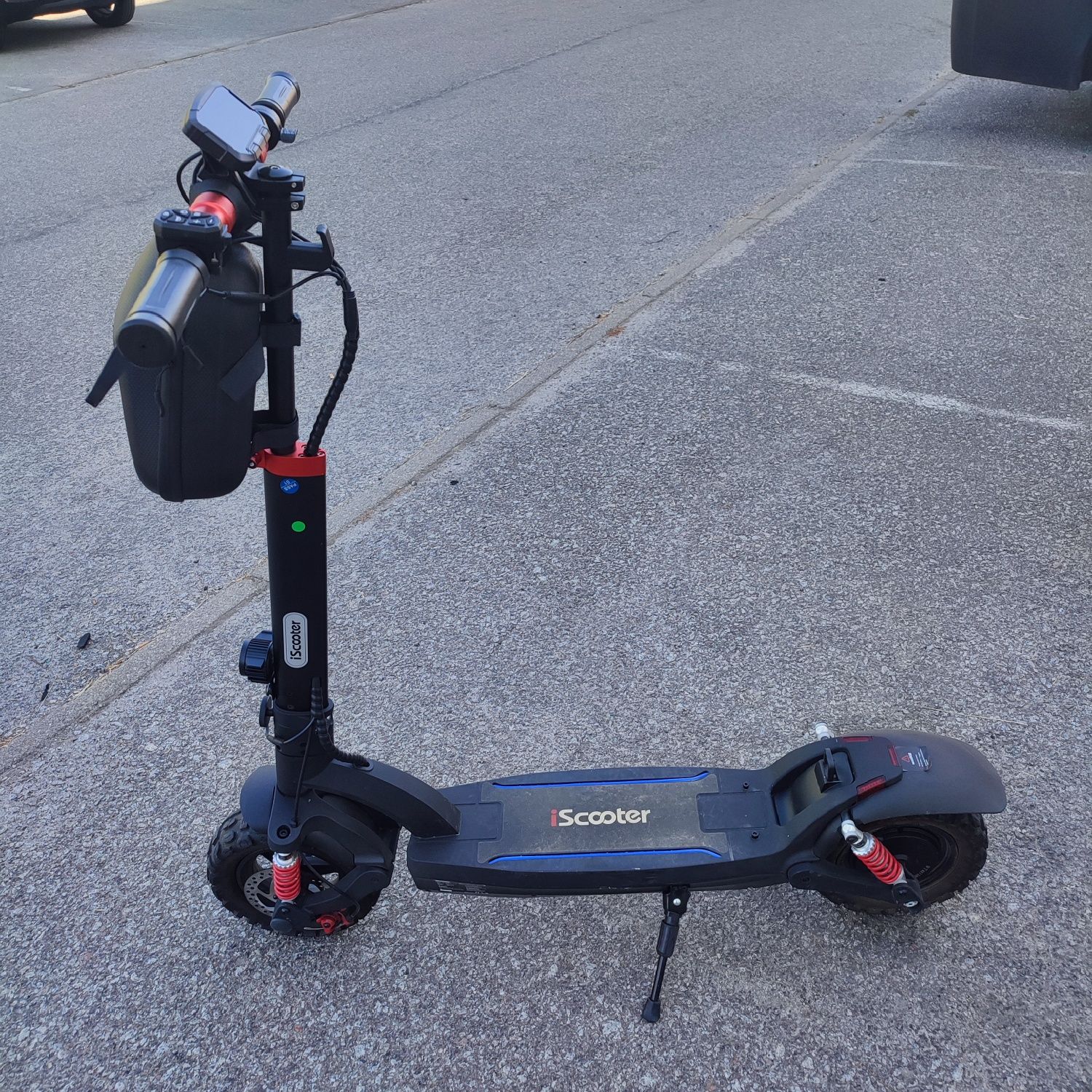 Trotinete elétrica 45km/h e autonomia de 45 kms