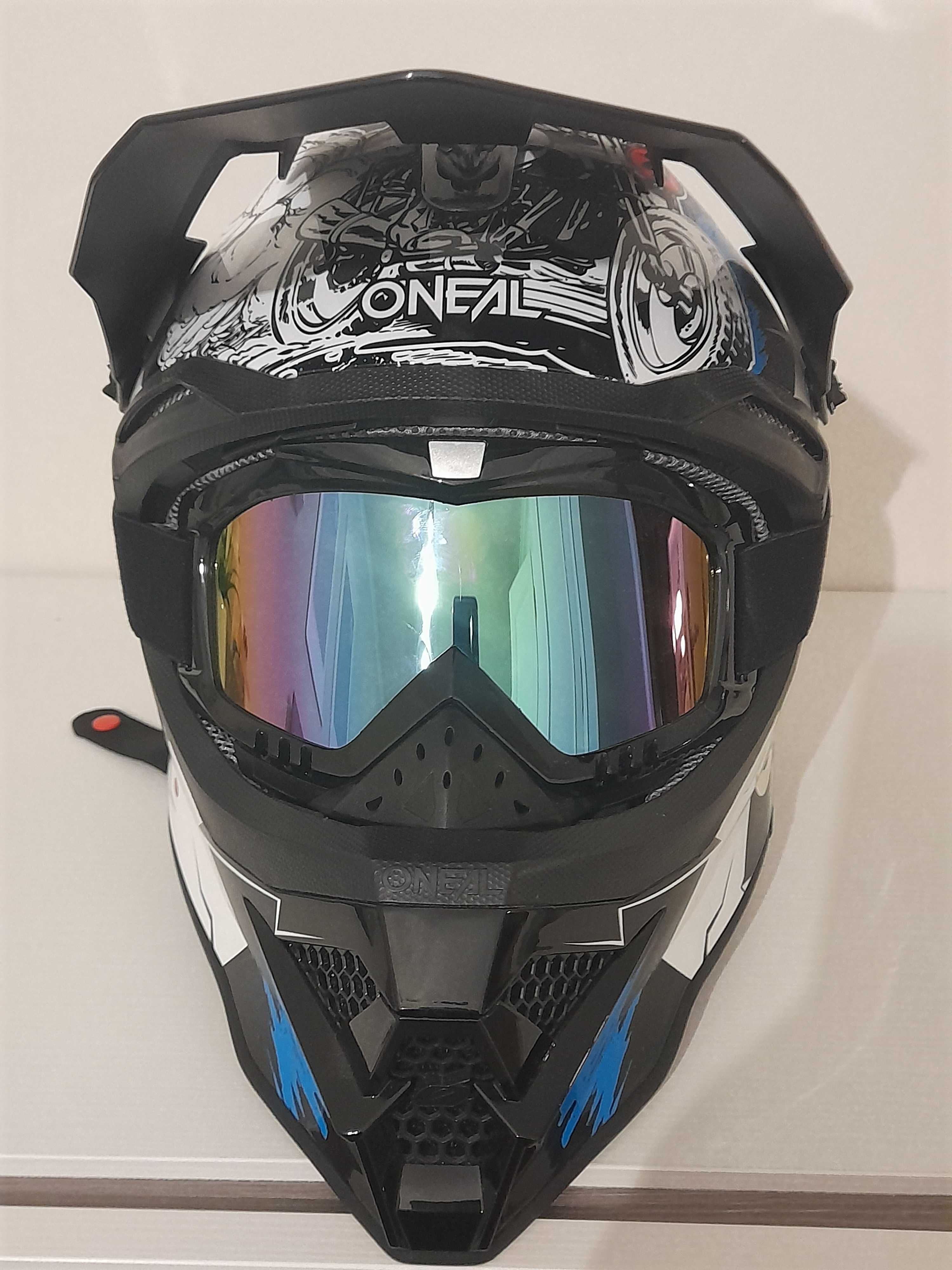 Capacete cross oneal