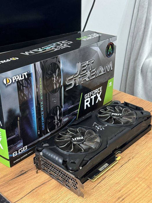 Відеокарта Palit GeForce RTX 3070 JetStream 8 GB