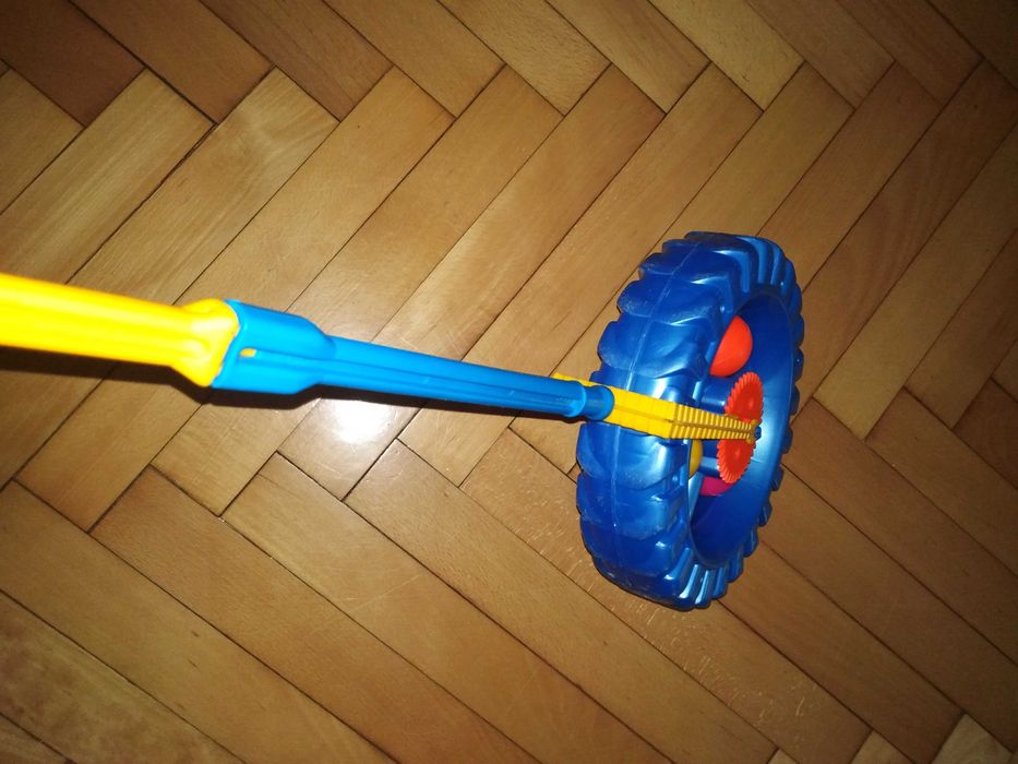 Zabawka dla dzieci kolorowa kółko pchacz