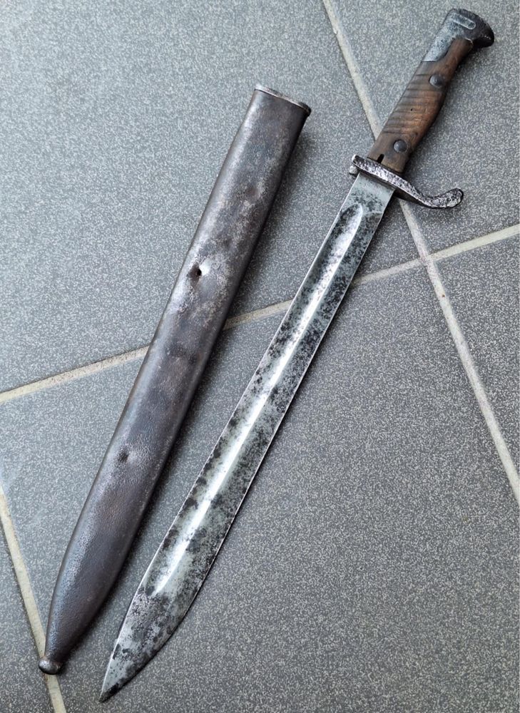 Bagnet pruski wz. 98/05 liść alter Art uszatek