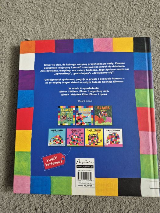 Elmer. Wielka księga przygód David McKee