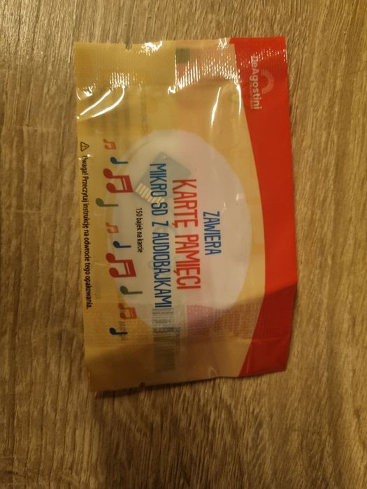 Karta pamięci audiobajki Disneya Deagostini