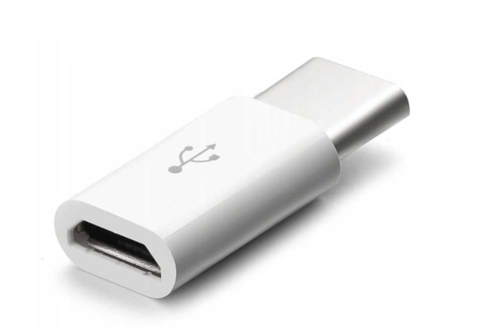 Adapter Przejściówka Micro USB do Typ C zestaw 2 szt