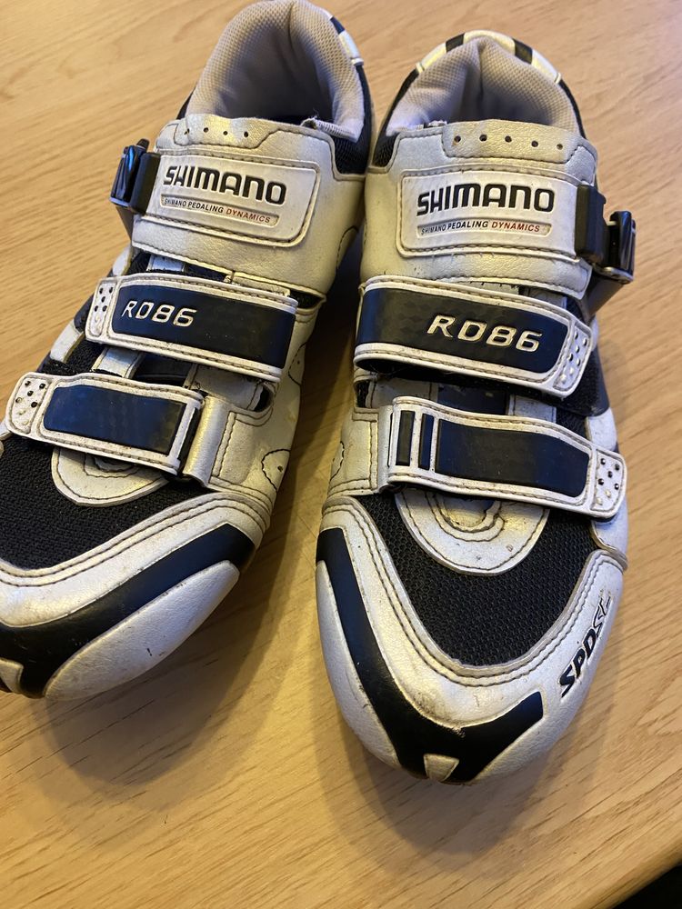 Sapatos ciclismo encaixe Shimano SPDSL RD86 44