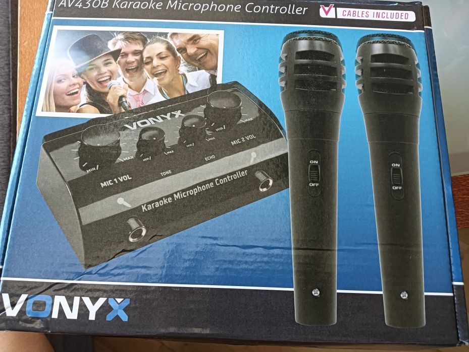 Zestaw Vonyx Karaoke Microphone