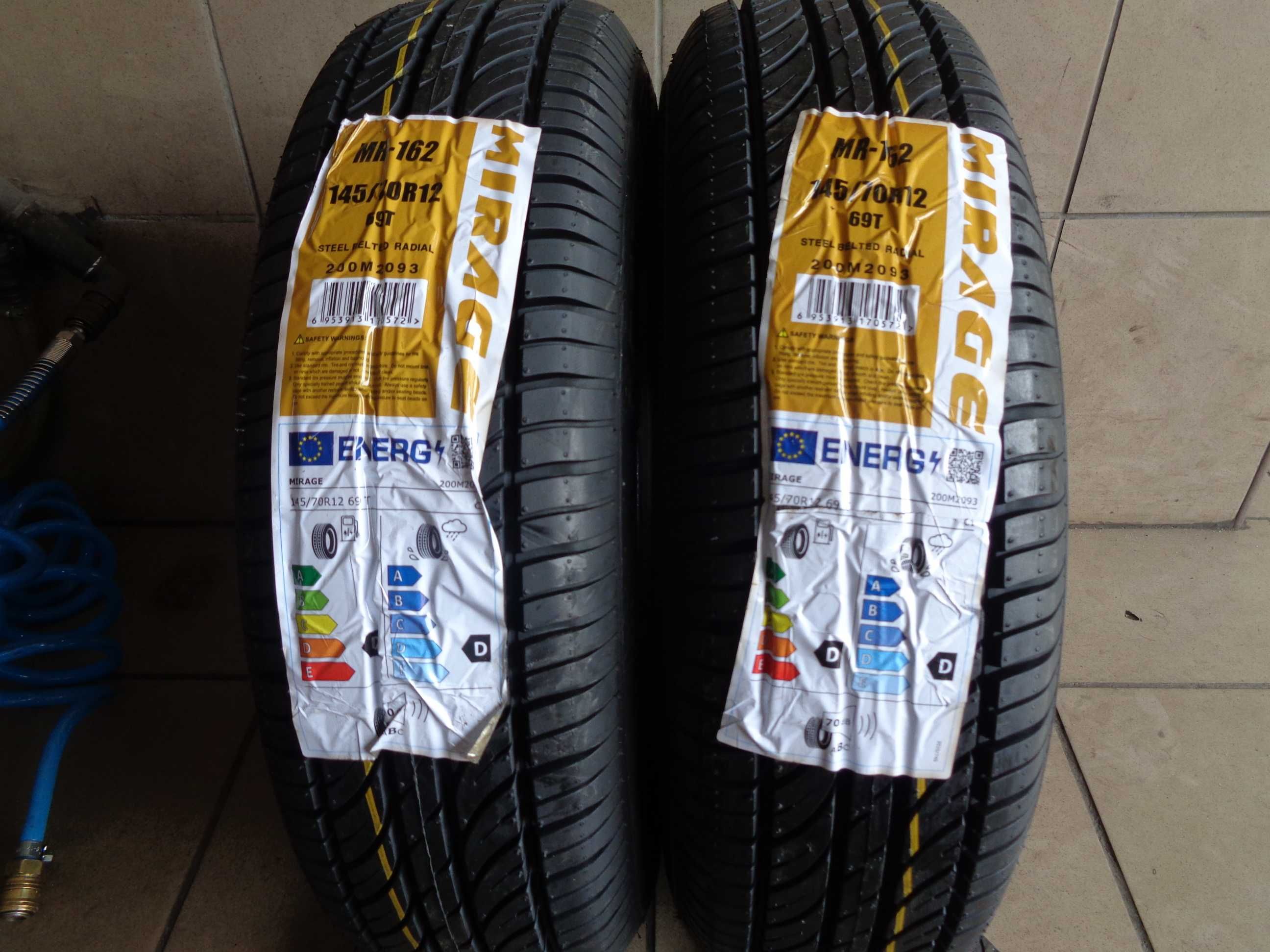 Tanie 145/70R12 MIRAGE MR-162 - Nowe Tanie Letnie - Gwarancja , ANDAR