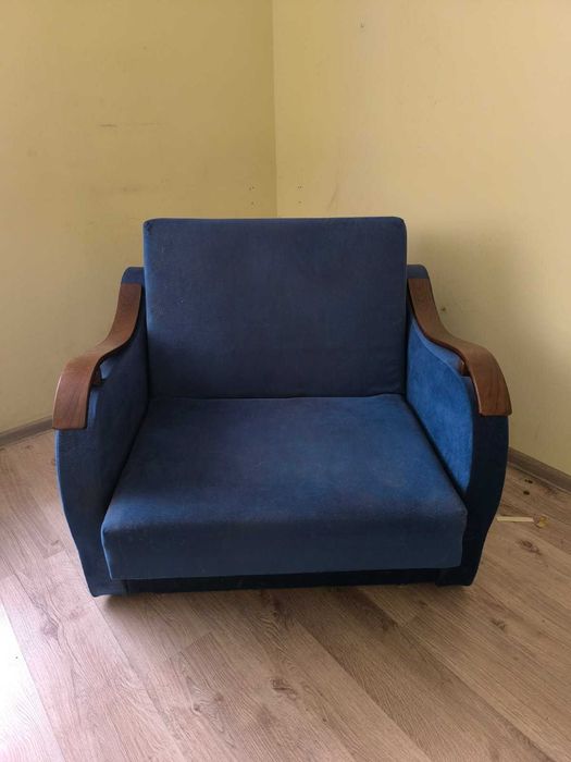 Fotel rozkładany z funkcją spania