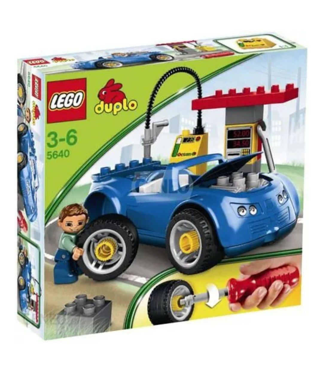 Lego duplo 5640 warsztat stacja benzynowa mechanik