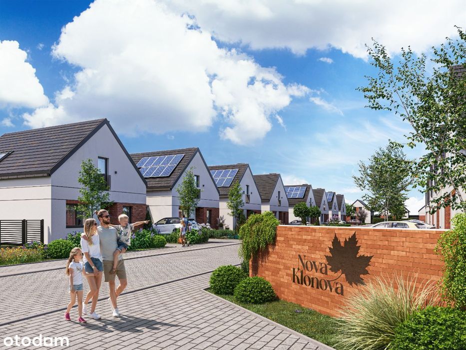 Nova Klonova -Dom-124M-4 Pokoje-Garaż-Ogród-Gotowy Do Odbioru