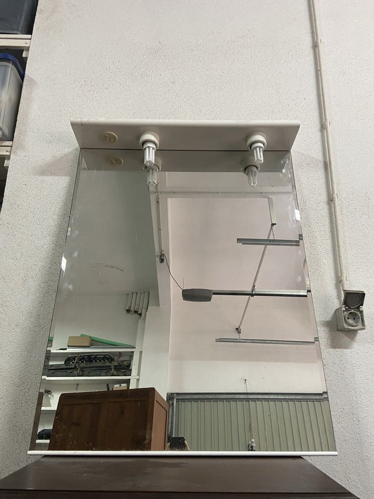 Espelho WC com iluminação