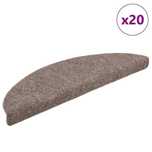 Vidaxl Maty Na Schody Samoprzylepne 20 Szt. Beżowe 56X17X3 Cm