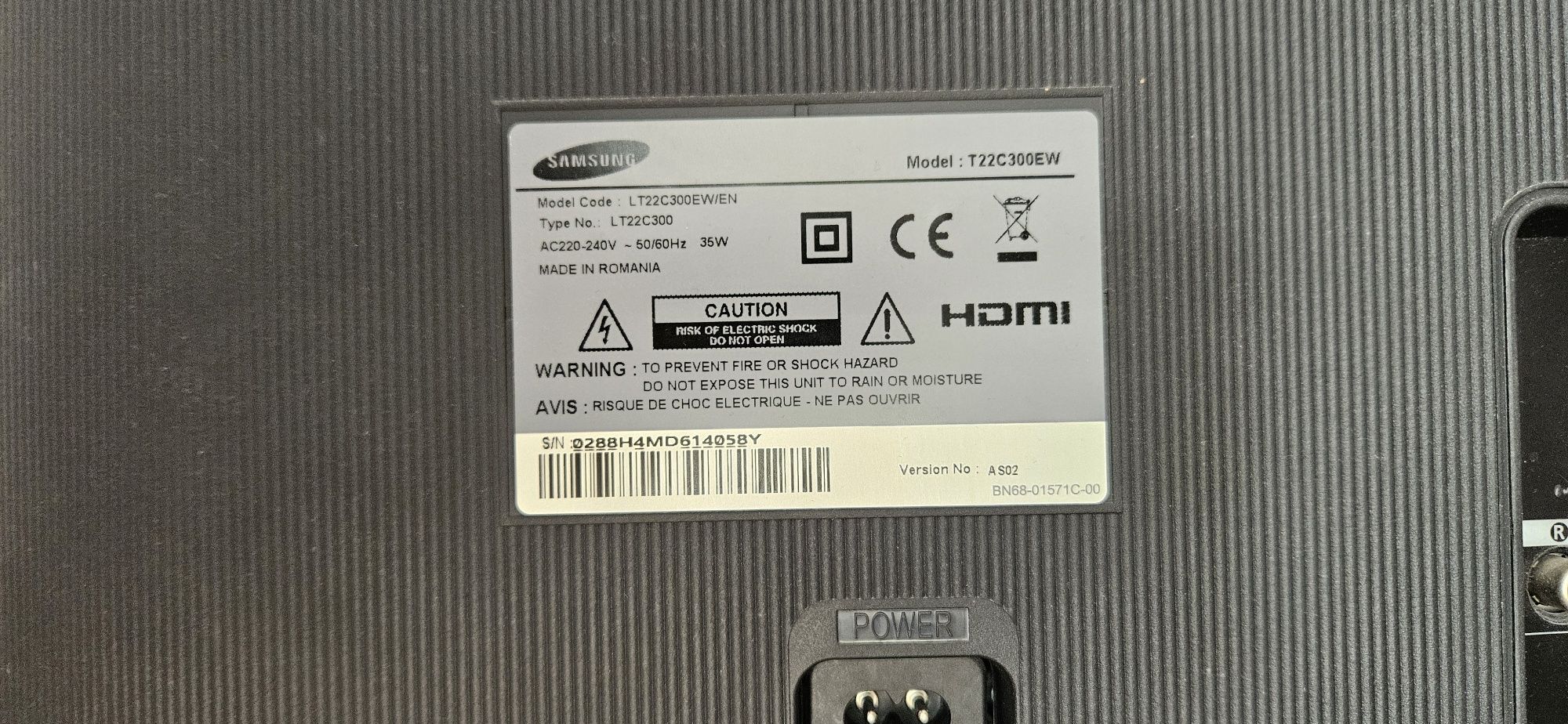 Monitor/telewizor Samsung 22 cale