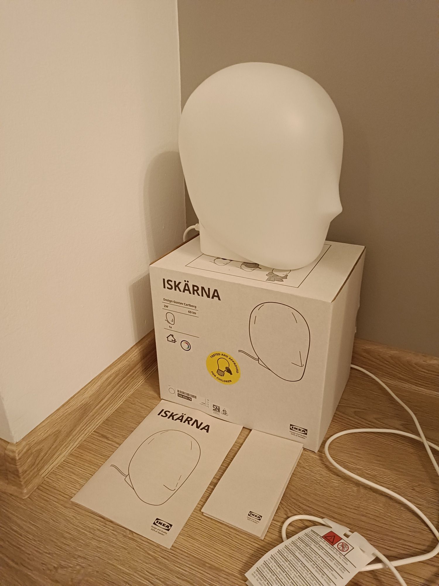 Lampa Ikea ISKÄRNA