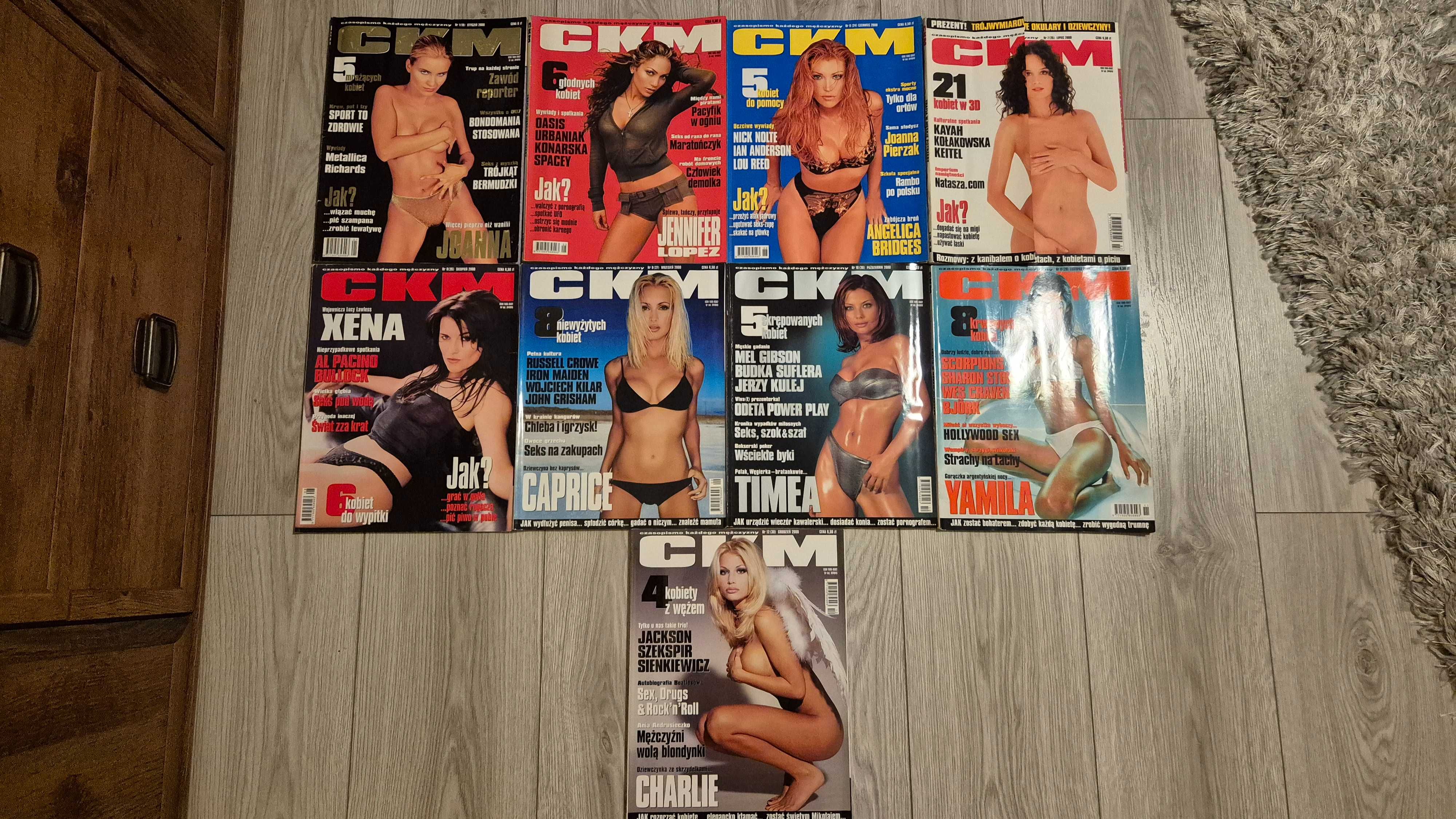 Magazyn CKM mix numerów z lat 2000, 2001, 2002, 2003, 2004