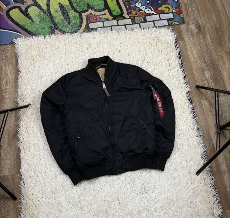 бомбер alpha industries ma-1 оригінал