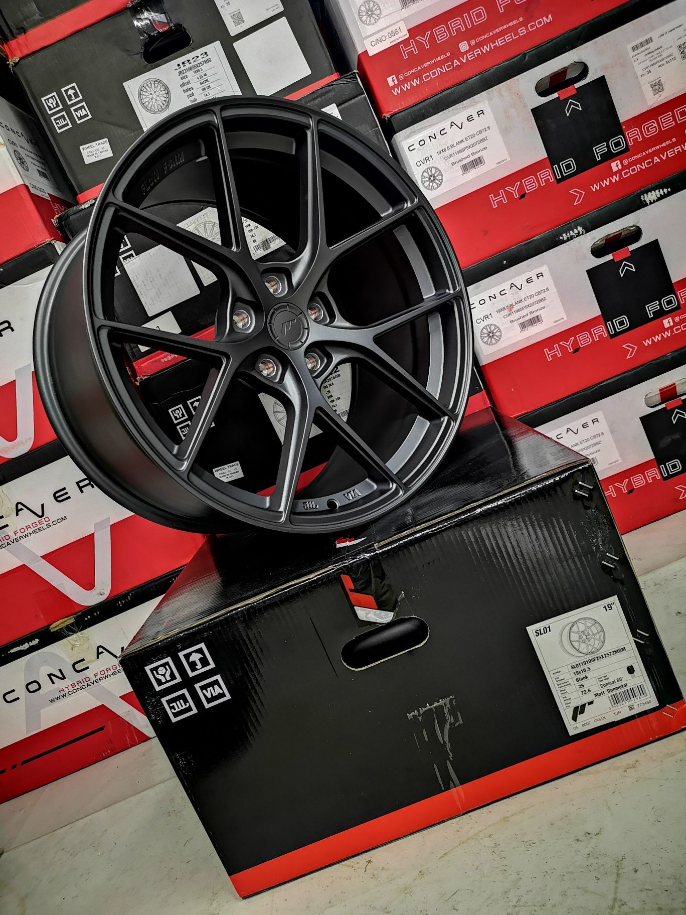 Felgi JR-Wheels SL01 19" 5x112 Toyota Supra MK5 BMW Z4