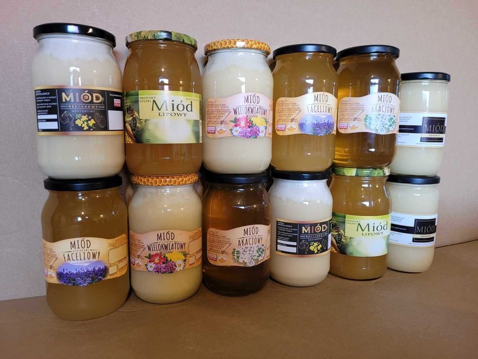 Miód wielokwiatowy wiosenny z POLSKIEJ pasieki