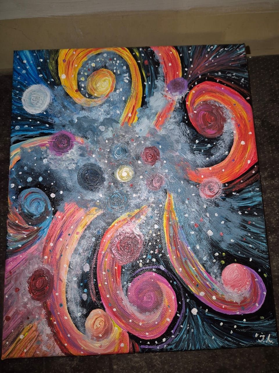 Pintura, Tela 25 x 30, Acrílico. Painting, Canvas 25x 30, Acrylic.