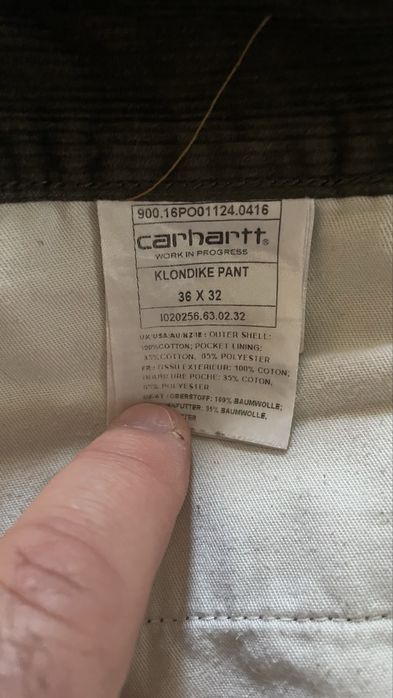 Carhartt орігінальні вельветові  джинси