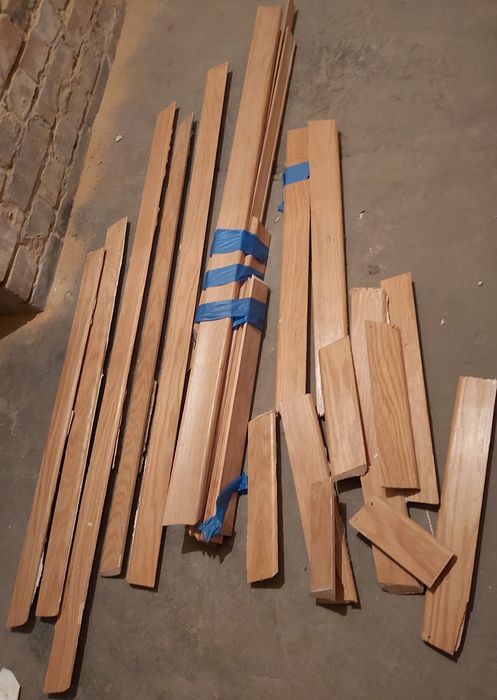 Listwy przypodłogowe dąb i inne