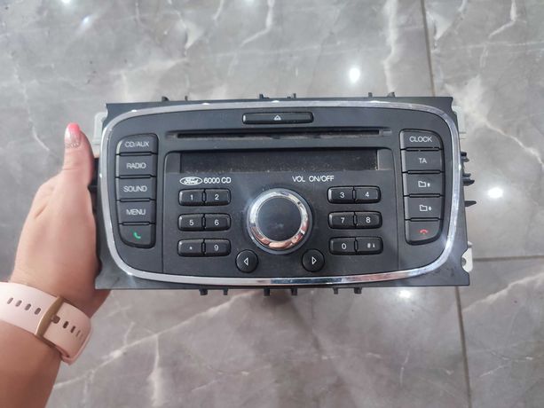 Radio 6000CD Ford Mondeo MK4, S-Max z kodem