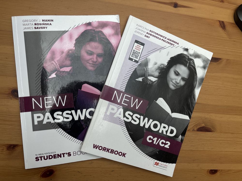 New password reset C1/C2 workbook+students book