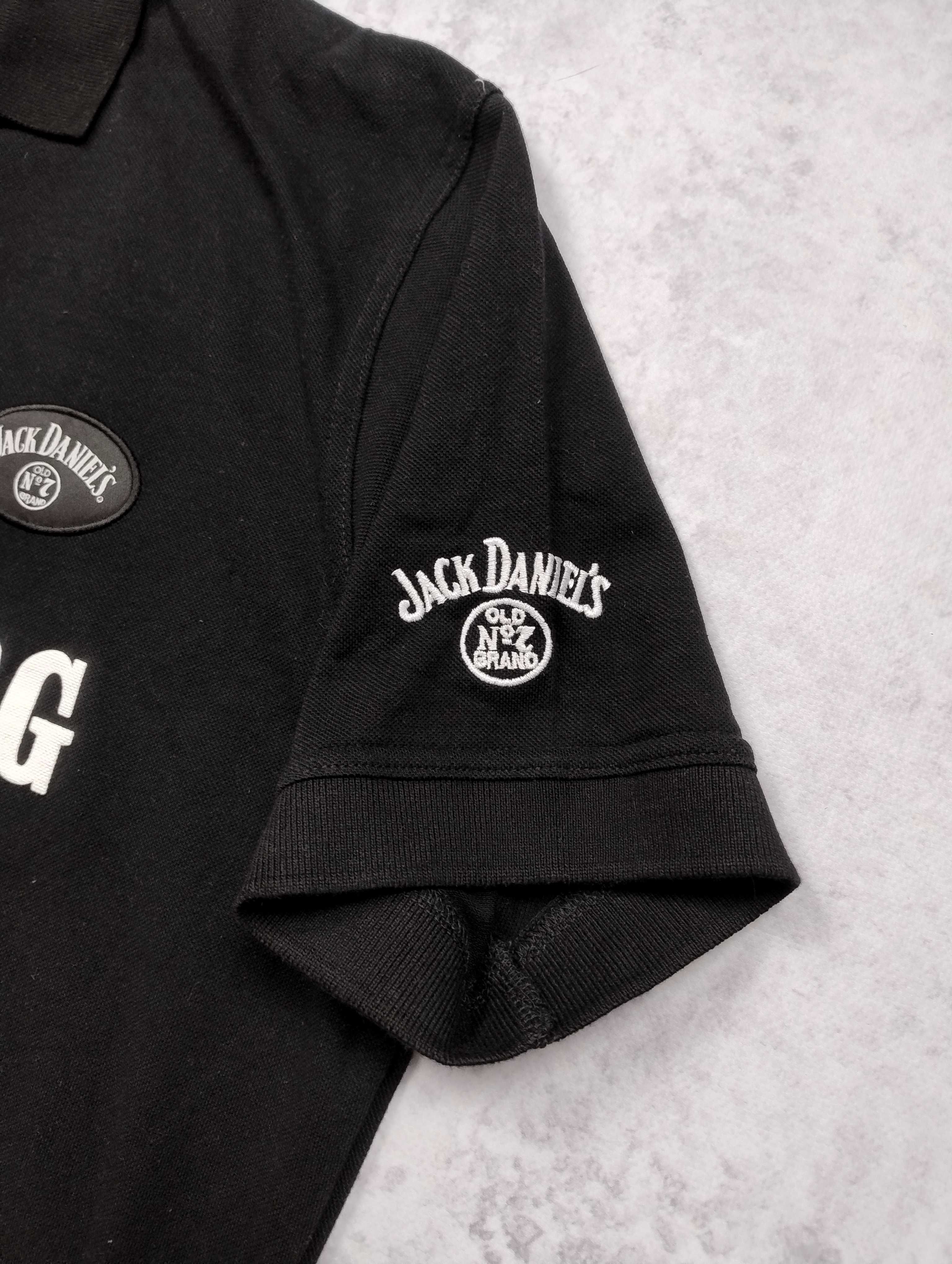 Czarna koszulka polo Jack Daniels Lynchburg Limited Edition XL