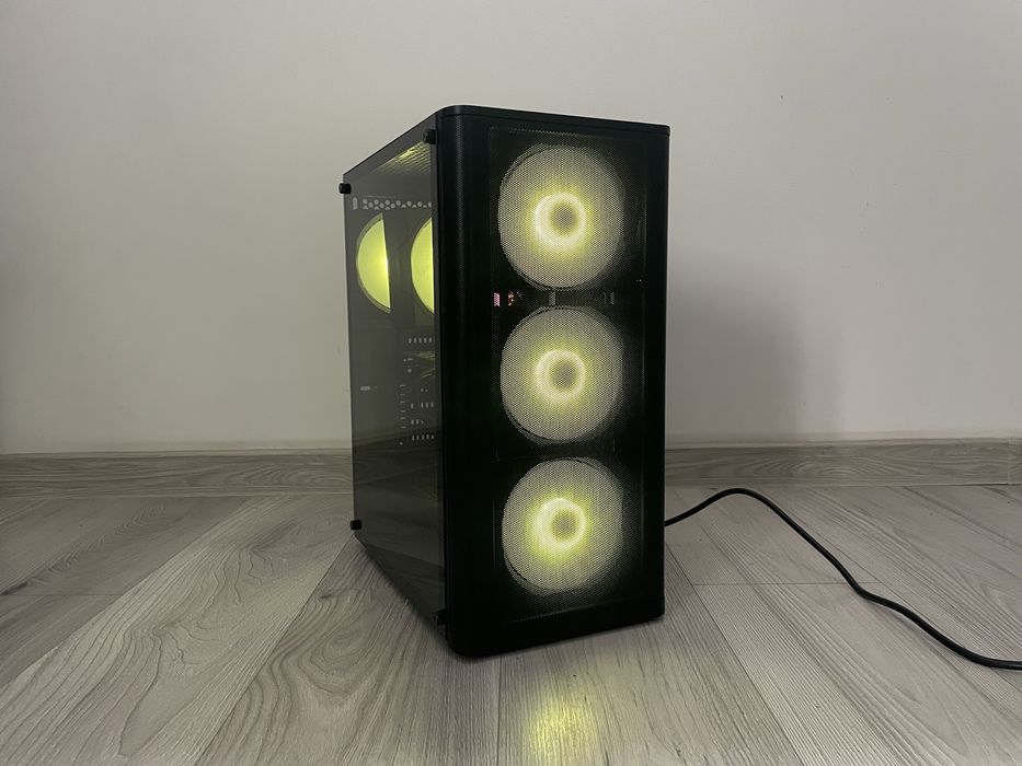 Komputer Gamingowy R5 3600 | RX 6600 | 16GB DDR4 | SSD 512GB | ARGB