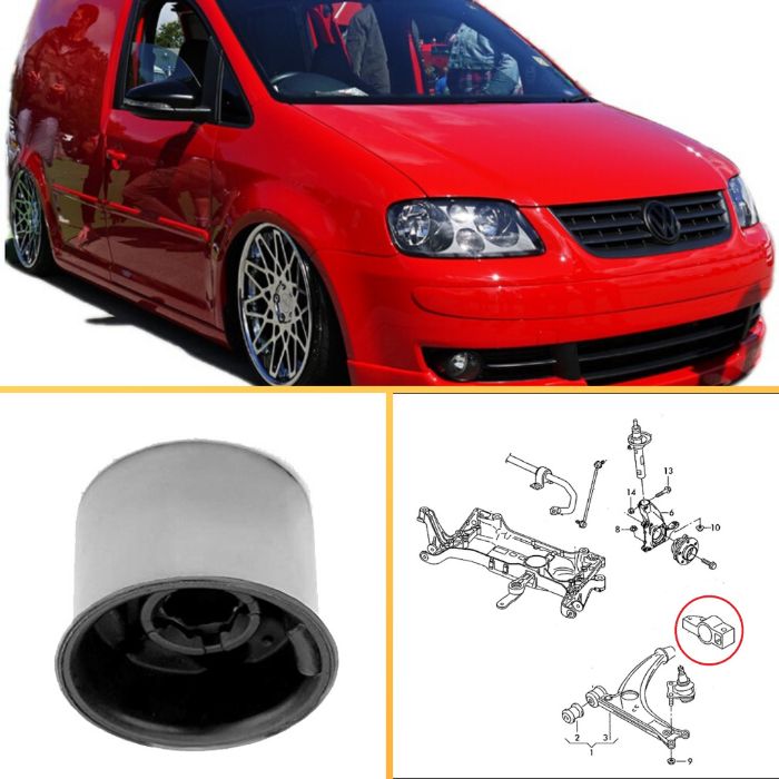 Стойка/Втулки стабилизатора усиленная Vw Фольцваген Caddy с ГАРАНТИЕЙ