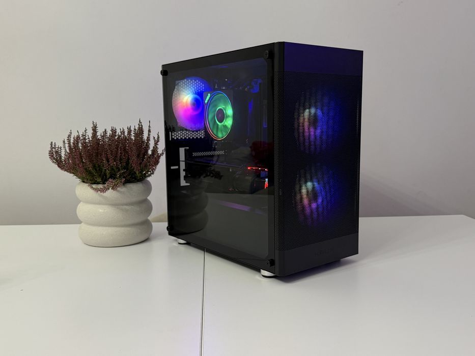 Super Komputer GAMINGOWY RX5700 XT | Ryzen 5 | Nvme | RGB ZAMIANA