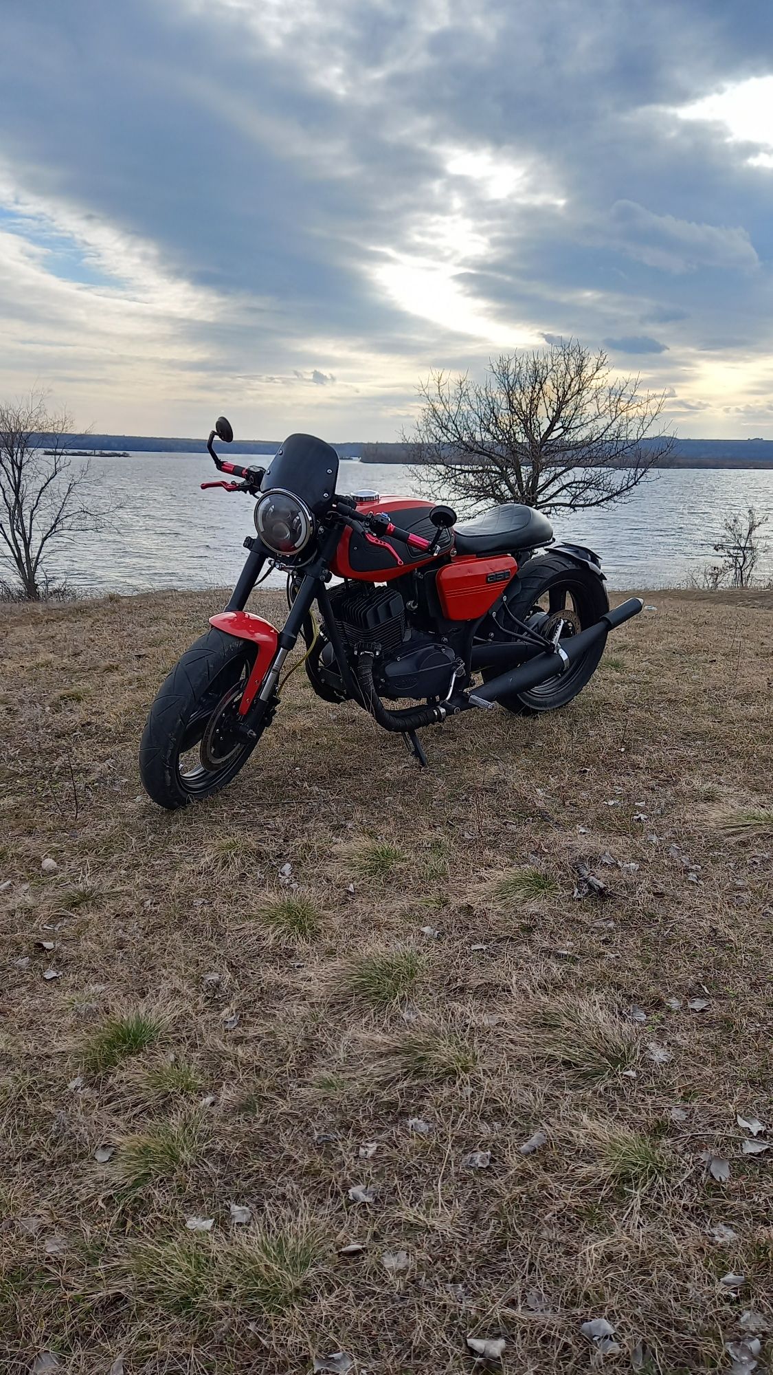 Ява 638 кастом Café racer