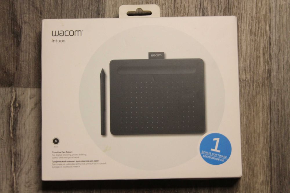 Графический планшет Wacom intuos s black