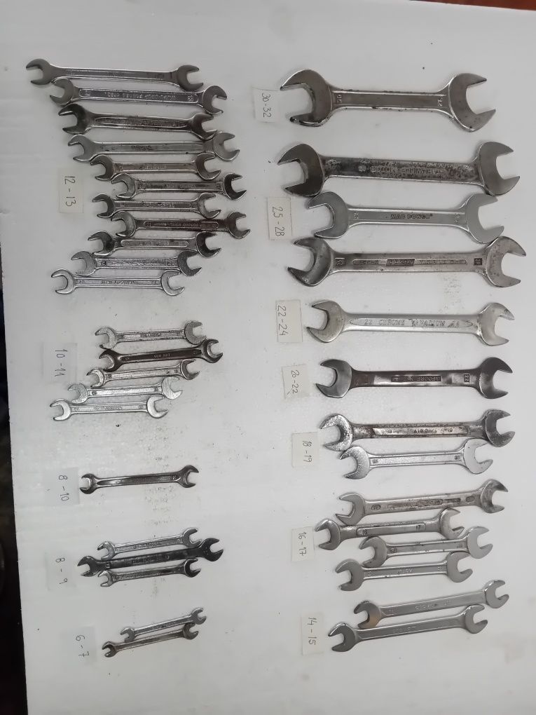 Ferramentas varias, usadas