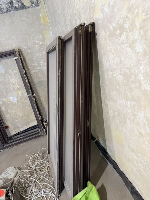 Okna drewaniane z demontażu