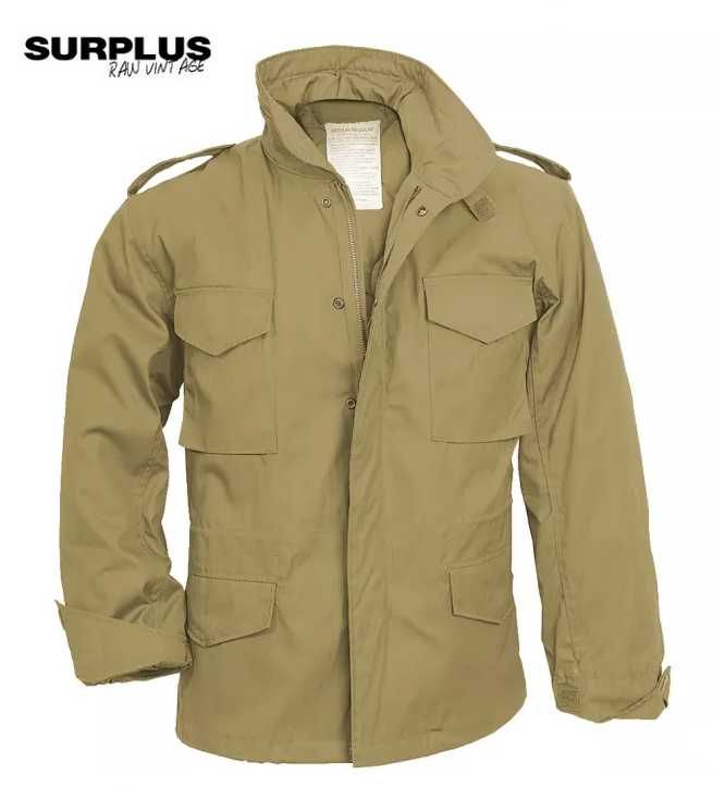 Surplus M65 Field Jacket 2/1 Kurtka Męska Wojskowa Całoroczna XL