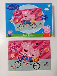 Puzzle świnka Peppa 24 elementy 3+