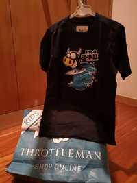 T-shirt Throttleman tamanho 10