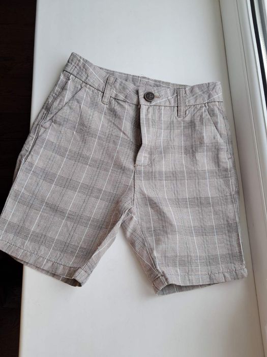 Біла сорочка та шорти ллянні рубашка Next