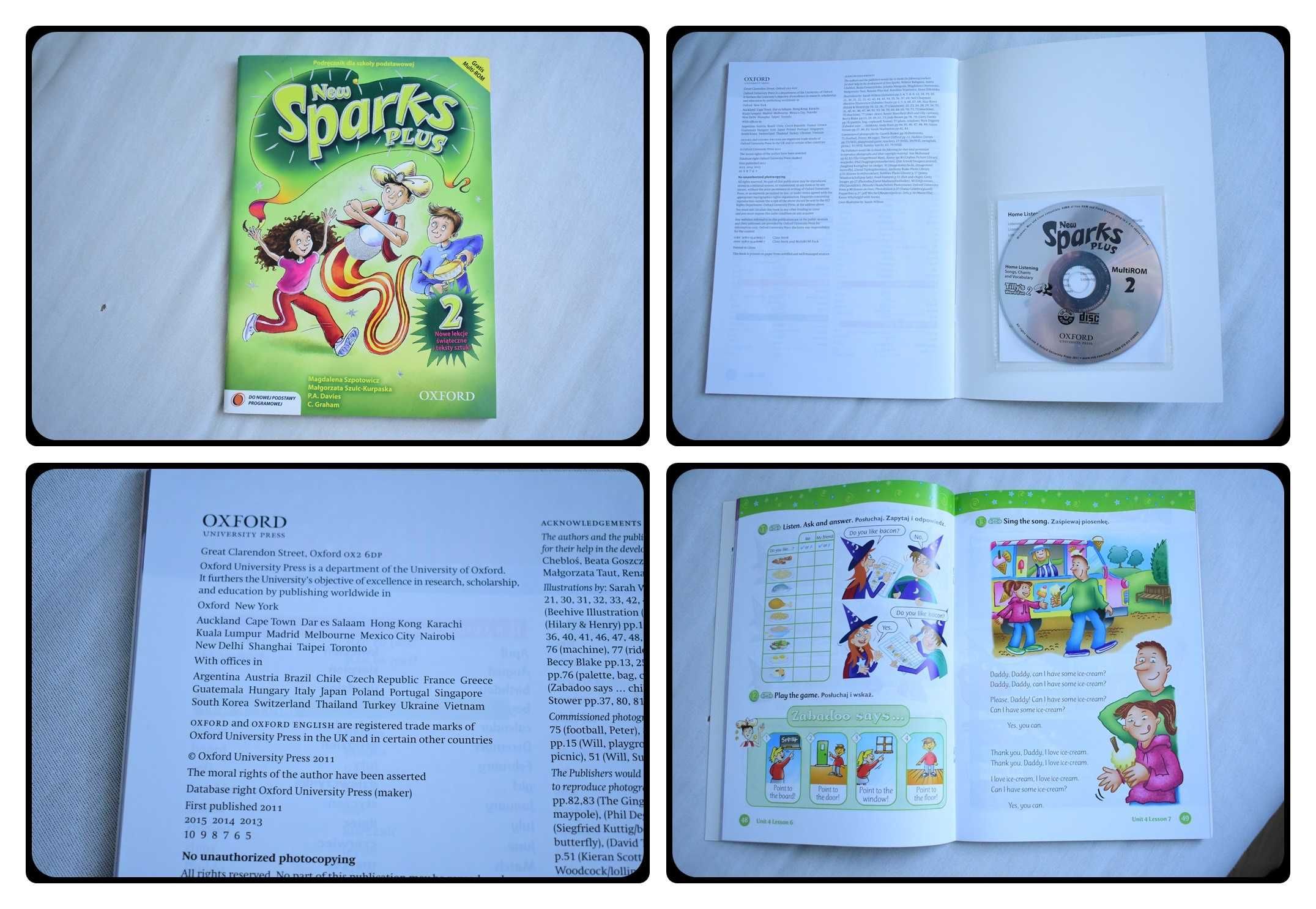 New Sparks Plus podręcznik + ćwiczenia NOWE z płytą CD