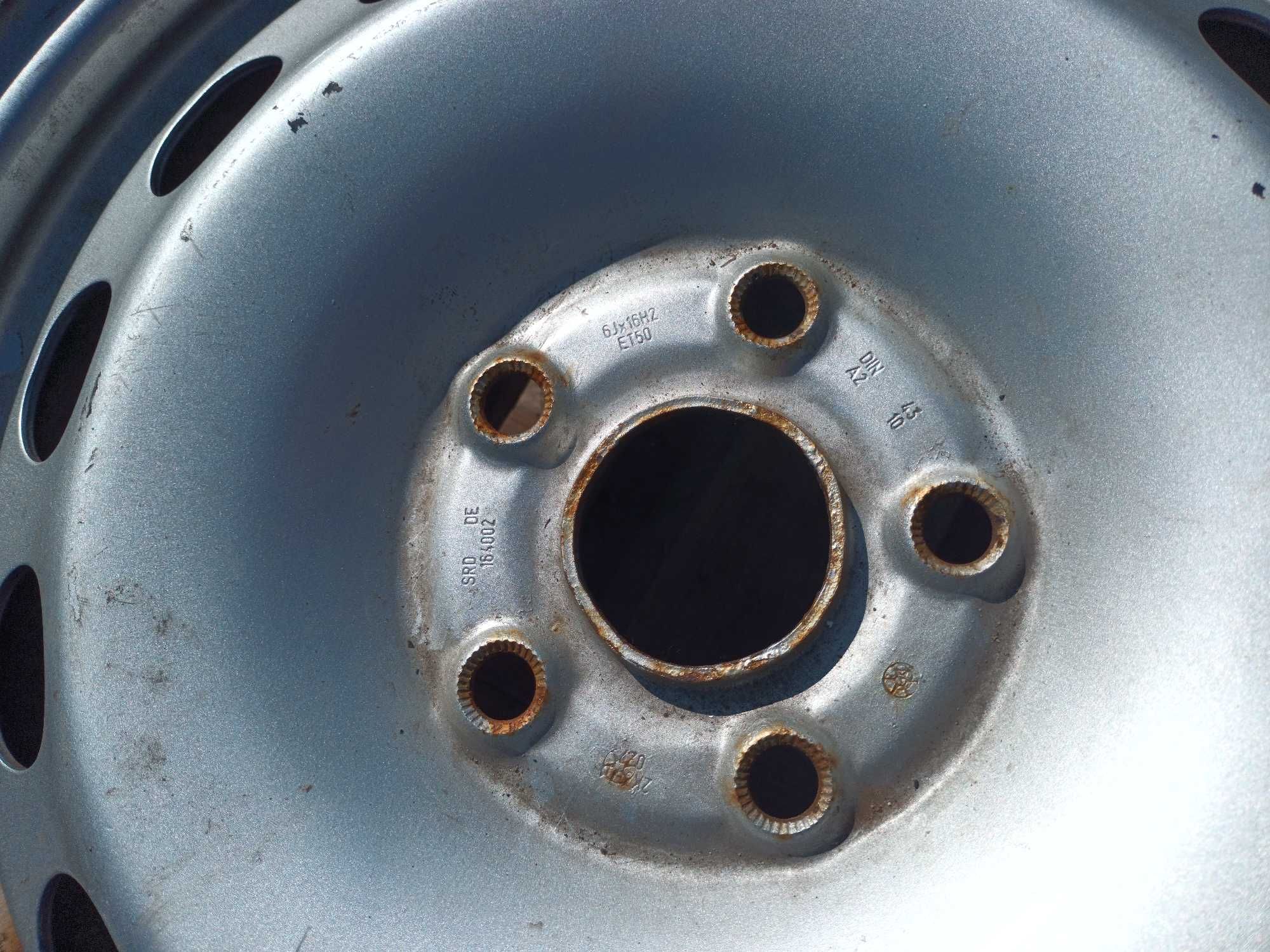 Felgi stalowe 4 szt.  6Jx16 ET50 5x112 VW SKODA SEAT AUDI