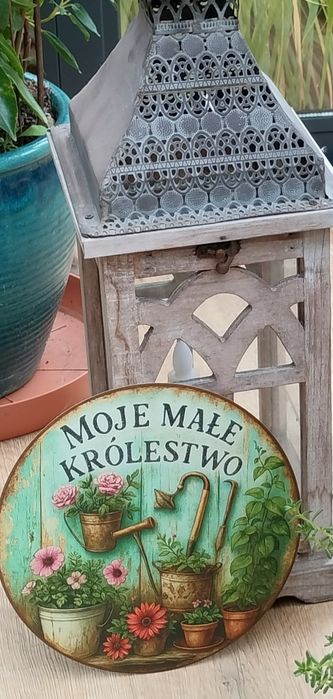 Tabliczka dekoracja , ogród,taras garaż