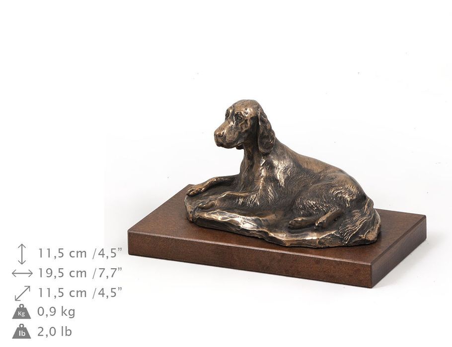 Seter angielski figurka na drewnie Art-Dog