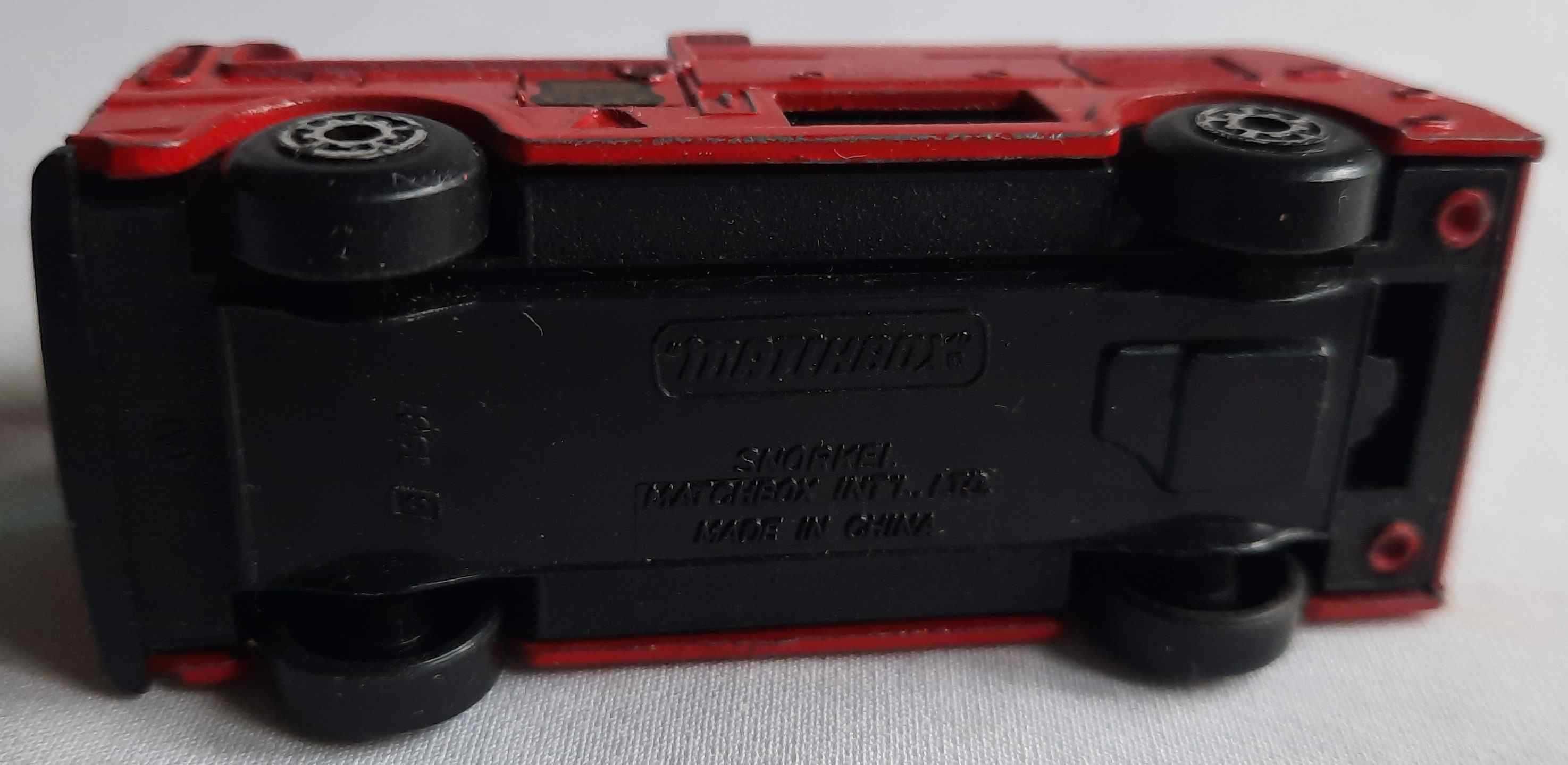 Straż Pożarna MATCHBOX Wóz Strażacki Snorkel Vintage 1981